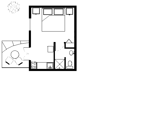 Vacation rental studio in Deshaies Guadeloupe