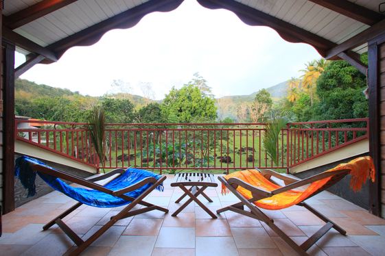 Agreeable terraceto watch the sun sets