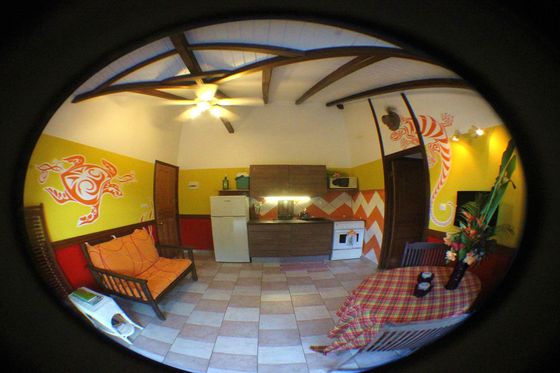 a very well equipped kitchen