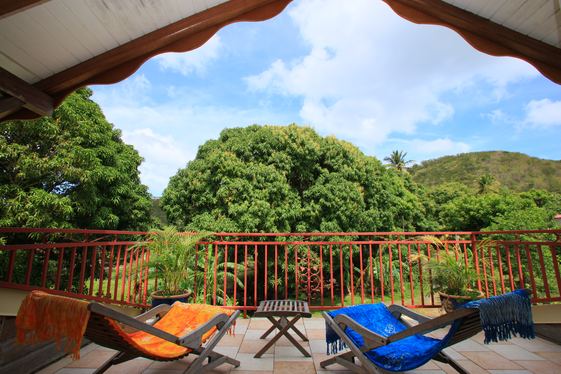 apartment for 2 in Ferry, Deshaies: terrace